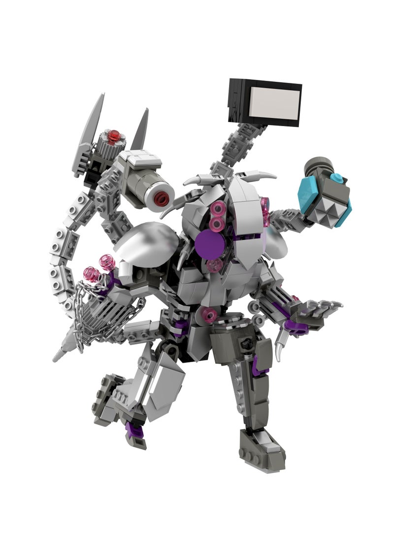 General Man Toy Building Blocks 467Pcs Anti Titan Void Monster Toy Ideas Toys Battle Game Model Ideas Toys Gifts for Adult & Kids  - Image 5