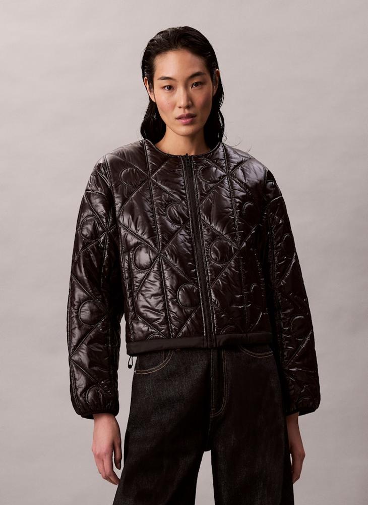 Calvin Klein Jeans Logo Puffer Jacket - Image 1