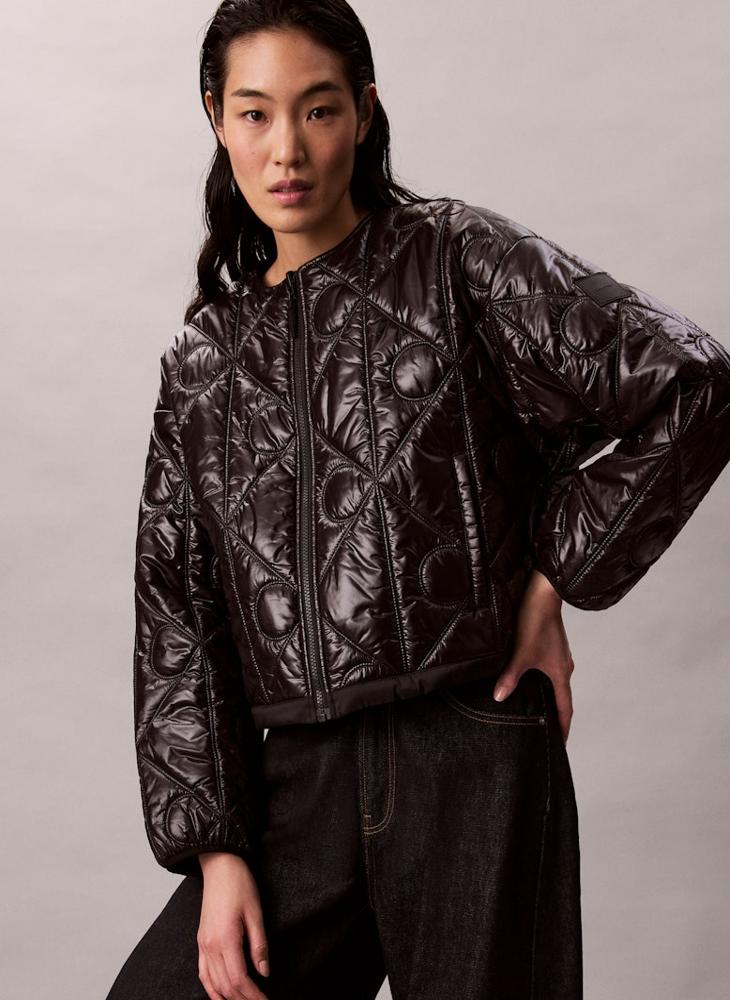 Calvin Klein Jeans Logo Puffer Jacket - Image 3