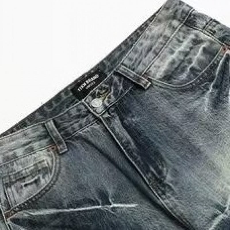 Unisex Classic Denim Jeans Loose Fit Daily Outdoor Wear - Image 5