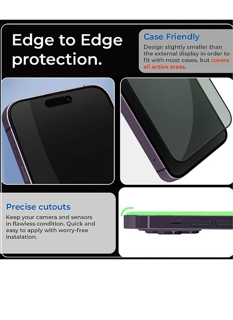 Generic IPhone 15 Pro Max (6.7 Inch) Privacy Tempered Glass Screen Protector  - Image 2