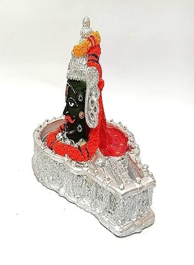 A & S VENTURES Ujjain Mahakaleshwar Shivling Shri Baba Mahakal Idol Medium for Temple, Shivratri Saawan Worship, Blessings Gift Cardashboard - Image 3