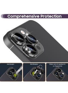 Excefore Camera Lens Protector for iPhone 14 Pro / 14 Pro Max, 9H Tempered Glass Camera Cover Screen Protector  - Image 4