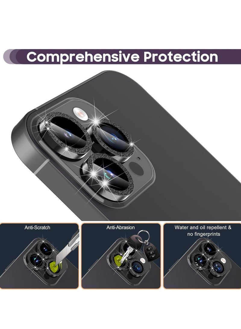 Excefore Camera Lens Protector for iPhone 14 Pro / 14 Pro Max, 9H Tempered Glass Camera Cover Screen Protector  - Image 4