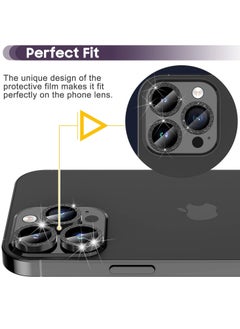 Excefore Camera Lens Protector for iPhone 14 Pro / 14 Pro Max, 9H Tempered Glass Camera Cover Screen Protector  - Image 5