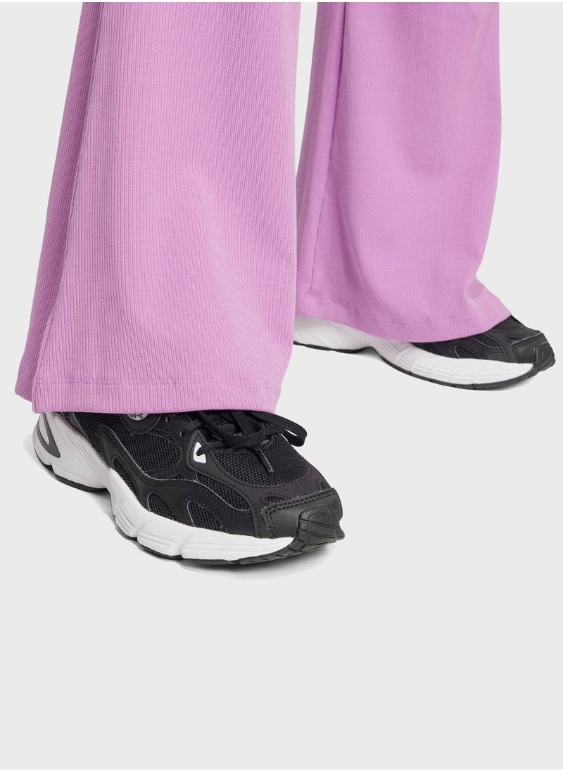 Adidas - Essential Ribbed Flared Tights - Image 1