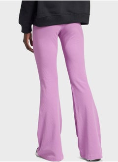 Adidas Essential Ribbed Flared Tights  - Image 2