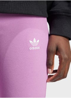 Adidas Essential Ribbed Flared Tights  - Image 3