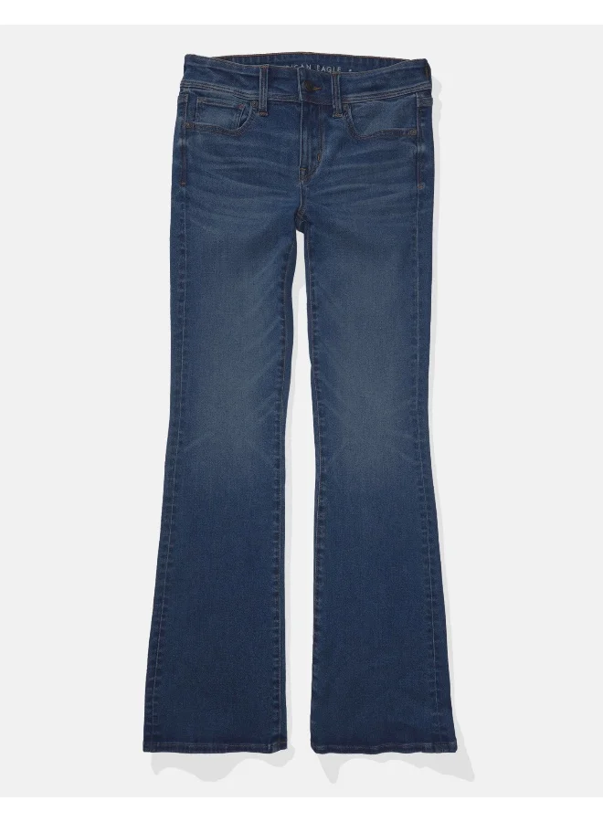 امريكان ايجل High Waist Straight Fit  Flared Jeans