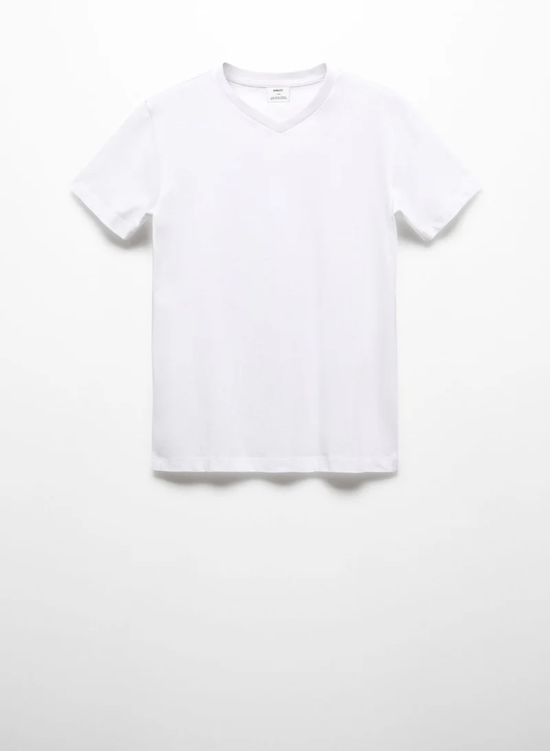 Mango Man Essential V-Neck T-Shirt