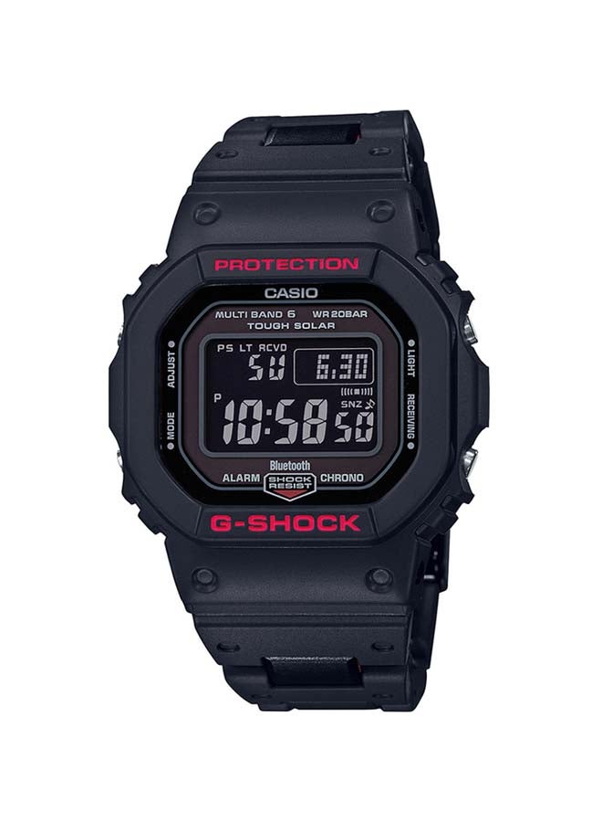 كاسيو ساعة يد رقمية من الراتنج GW-B5600HR-1DR - Image 1