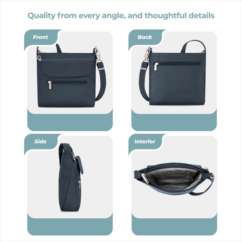 Travelon Anti-Theft Classic Mini Shoulder Bag - Image 5