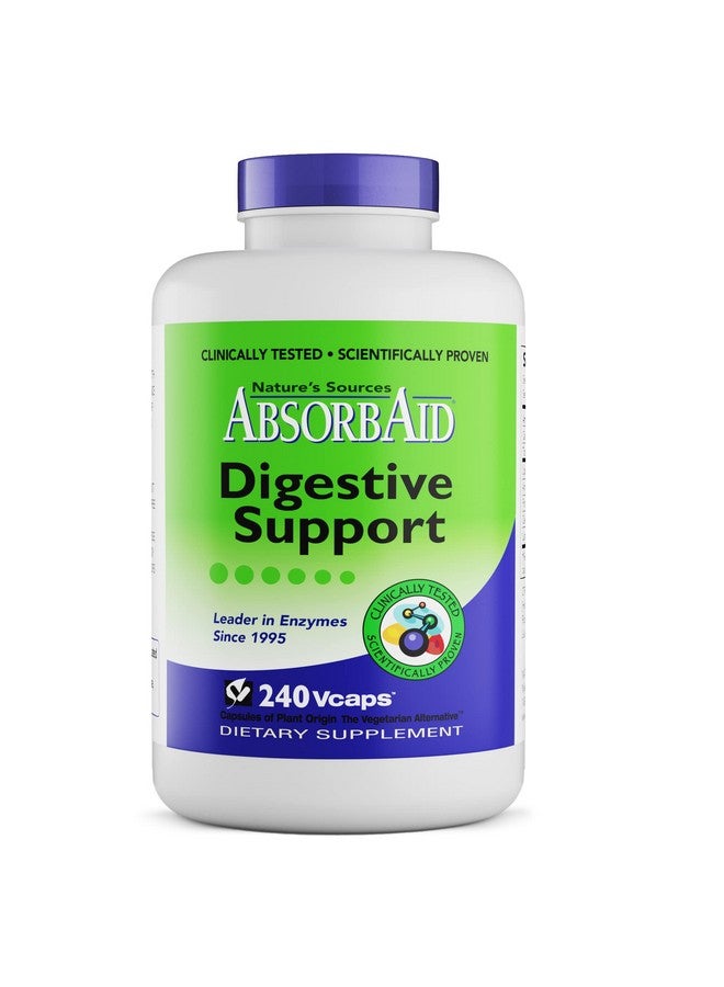 AbsorbAid Digestive Enzymes 240 Vcaps Proven To Increase Vital Nutrient Absorption By Up To 71% - Image 2