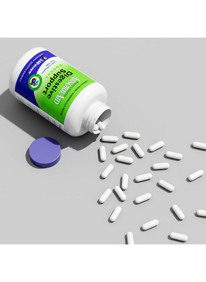 AbsorbAid Digestive Enzymes 240 Vcaps Proven To Increase Vital Nutrient Absorption By Up To 71% - Image 3