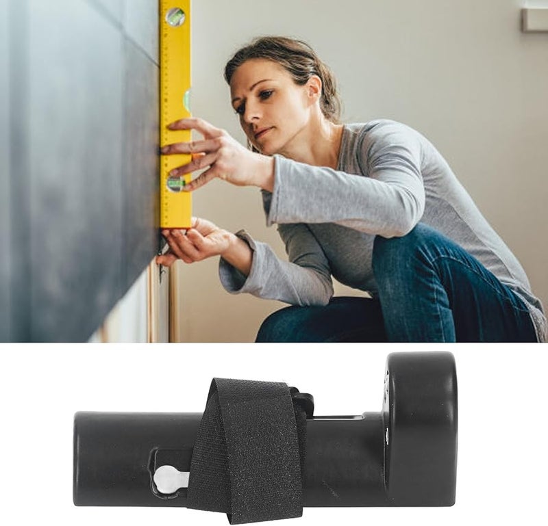 Aluminum Adjustable 90 Degree Bubble Level for Tower Ruler Home Renovation - Image 2