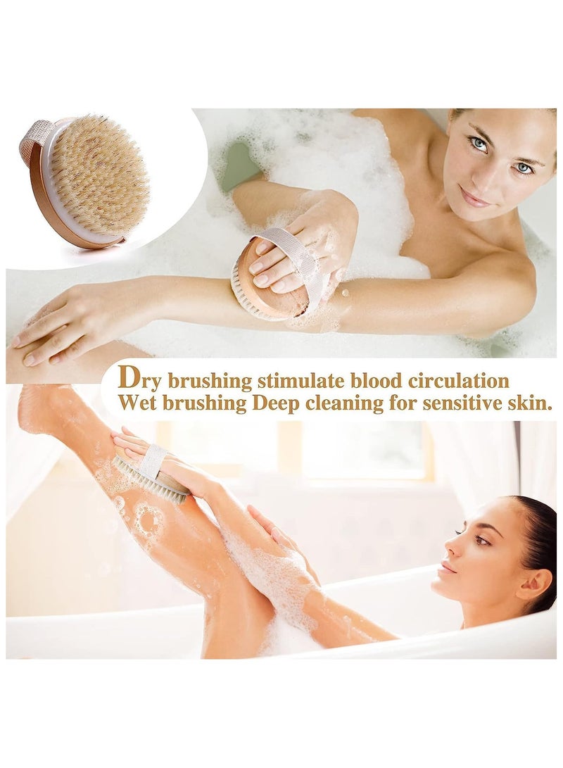 BLOOMING TIME Body Brush for Wet or Dry Brushing - Gentle Exfoliating for Softer - Image 4
