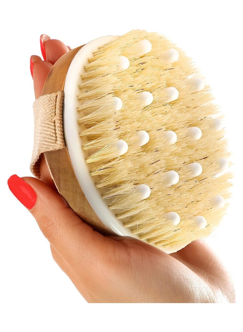 BLOOMING TIME Body Brush for Wet or Dry Brushing - Gentle Exfoliating for Softer - Image 2