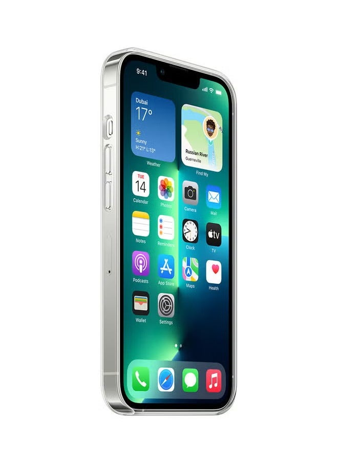Blue Sky - Protective Case Cover With Magsafe For Apple iPhone 13 Pro Clear - Image 1