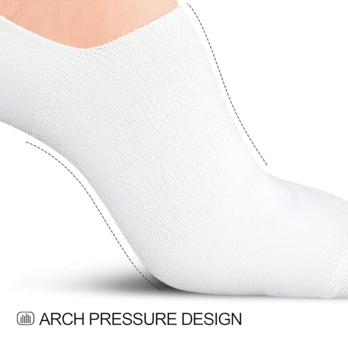 Wernies Low Socks Women No Show Socks Non Slip Flat Boat Line - Image 5