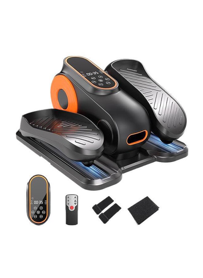 XiuWoo Under Desk Elliptical, Ellipse Leg Exerciser for Home, Office, Fully Assembled, Quiet and Portable Seated Pedal Exerciser for Seniors with 15 Adjustable Speed, Remote Control - Image 1