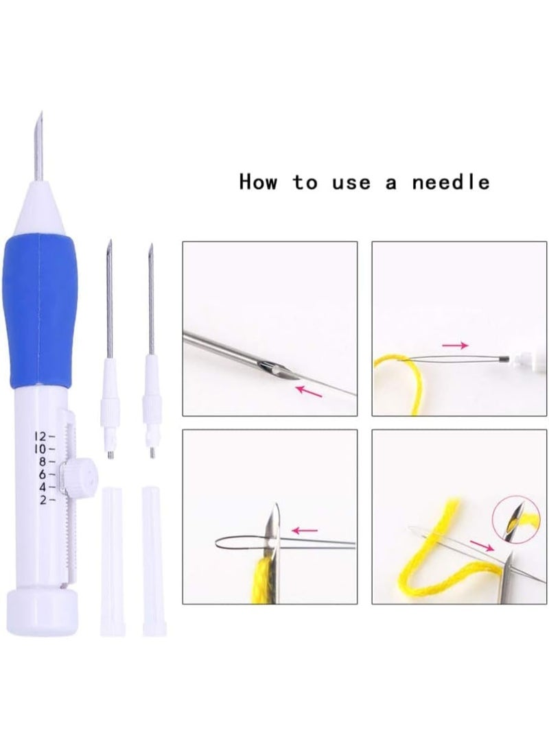 Multi-Use Embroidery and Crochet Needles Set – DIY Knitting Needles – Suitable for Hand Embroidery, Crochet, Knitting, Fashion Design – Easy to Use for Beginners and Professionals - Image 2