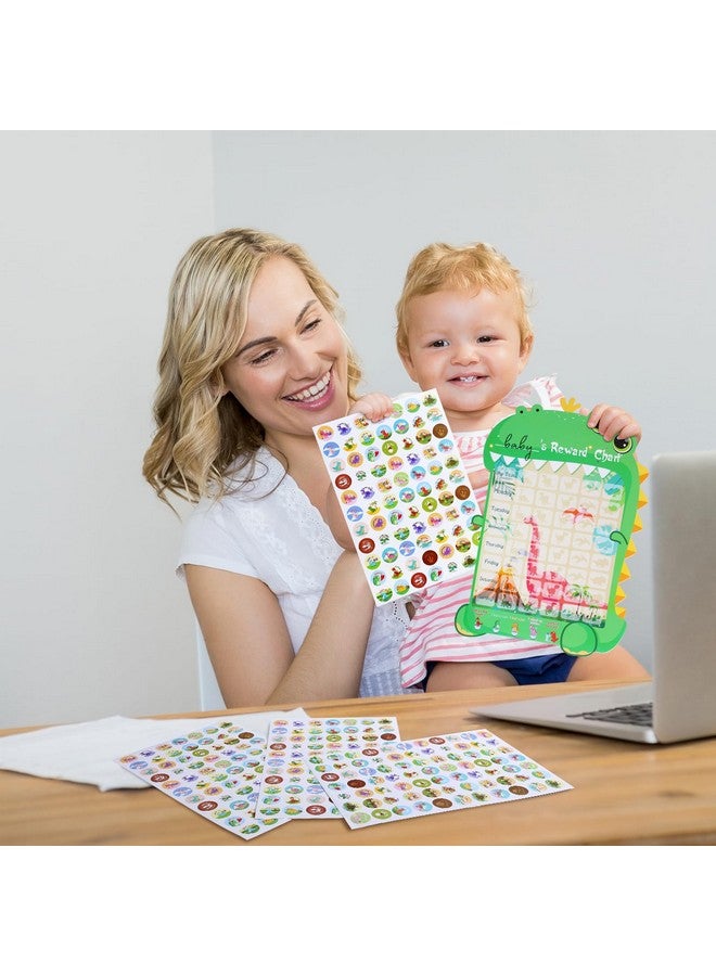 GWHOLE Potty Training Chart Dinosaur Potty Training Chart Potty Training Reward Chart Potty Chart for Toddlers Boys - Image 4