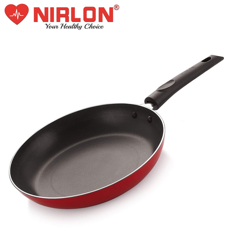 Nirlon Non Stick Coating Gas Compatible Aluminium Mini Fry Pan/Tapper Pan 24 cm [3_mm_Classic_TP_24] - Image 3