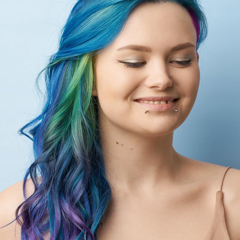 ARCTIC FOX Vegan and Cruelty-Free Semi-Permanent Hair Color Dye (8 Fl Oz, POSEIDON) - Image 2