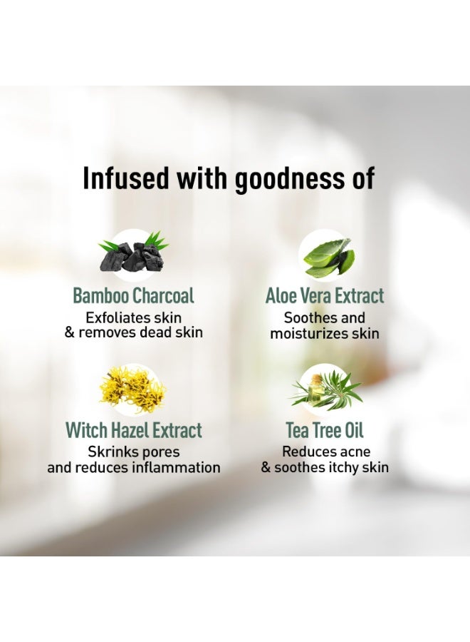 Sirona Bamboo Charcoal Blackheads Remover Nose Strips for Women – 4 Strips (2 Pack) | Painless & Instant Removal of Whiteheads, Blackheads, Pore Cleanser, Dirt & Oil - Image 4