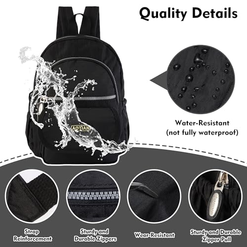 AOTIAN Mini Nylon Women Backpacks Casual Lightweight Small Daypack for Girls - Image 5