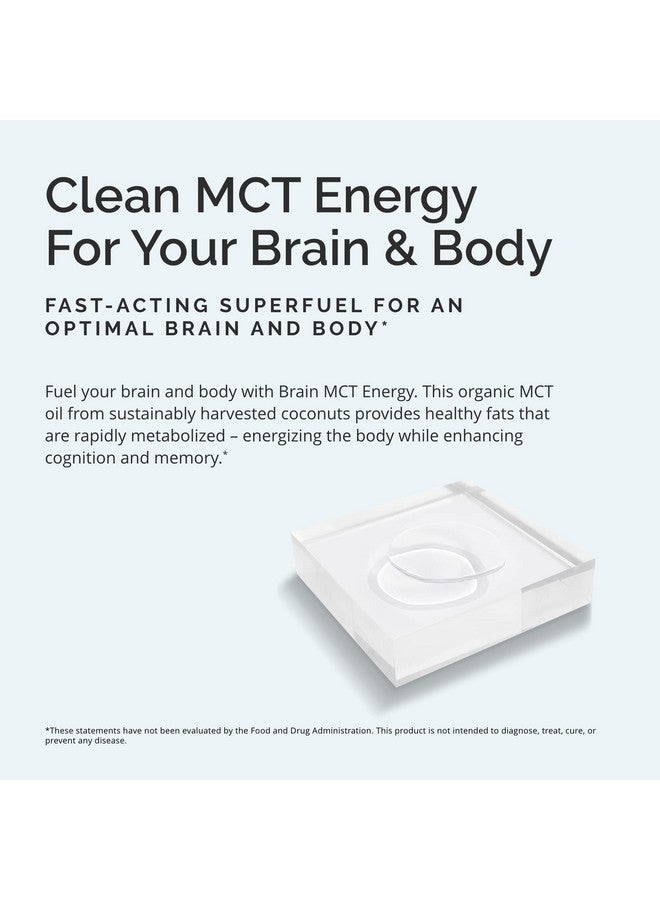 BRAINMD Dr Amen BrainMD Brain MCT Energy - 16 fl oz - Energy Support for Brain & Body - Improves Focus & Satiety - Clean & Fast Acting - Gluten Free - 31 Servings - Image 3
