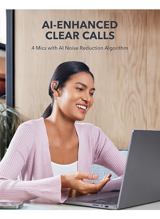 general AeroFit open-back headphones, ultra-comfortable, comfortable fit, ergonomic earhook, balanced sound, IPX7 waterproof, 42 hours playtime - Image 5