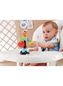 HOLA Hola  Smart Owl Highchair Toy with Suction – Sensory Development Toy for Babies 6M+, Stimulates Vision, Hearing, and Touch, Fine Motor Skills, Non-Toxic and Easy to Clean, Mealtime Toys  - Image 5