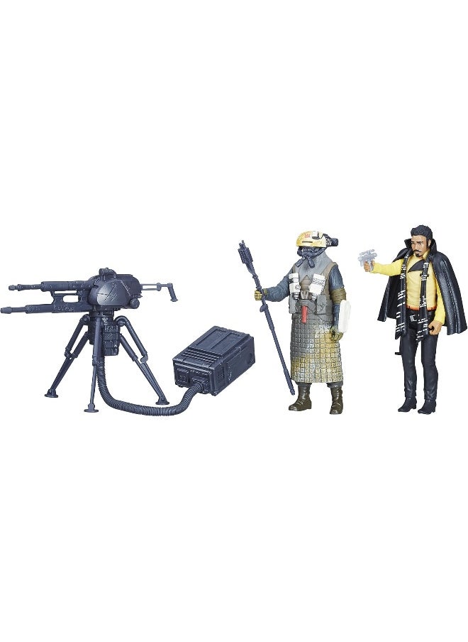 HASBRO - GAMING - Star Wars S2 Lando Calrissian and Kessel Guard Action Figure - Image 1