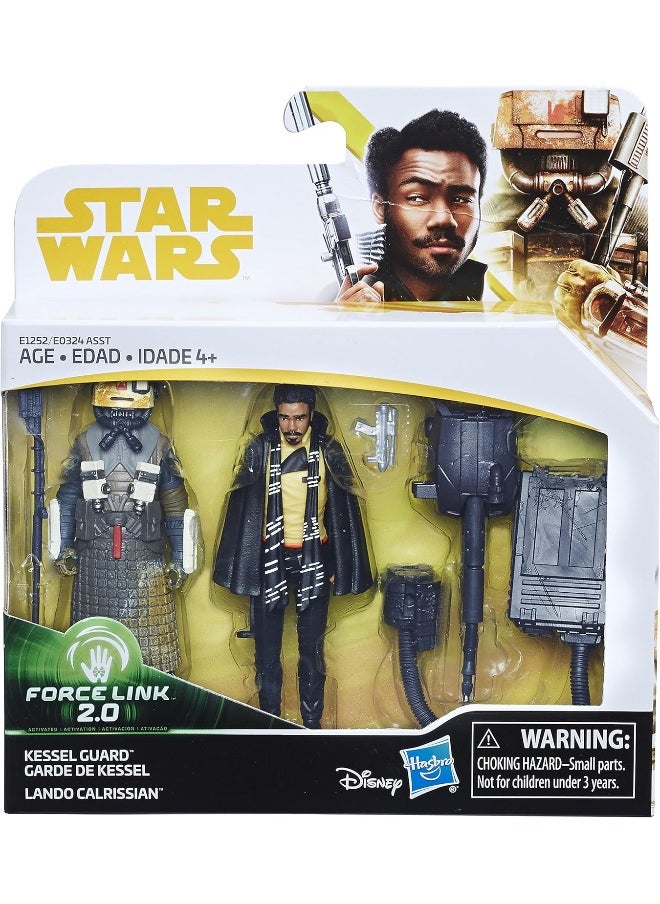 HASBRO - GAMING - Star Wars S2 Lando Calrissian and Kessel Guard Action Figure - Image 1
