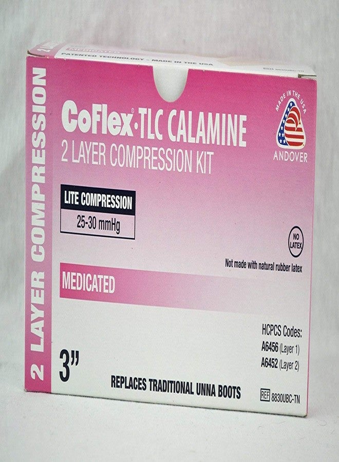 Andover Coated Products Coflex Ubc Two Layer Compression Bandage Kit - 3" X 6 Yards - Image 1