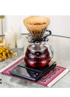 YIXUAN 1pcs Table Coasters, Coffee Mat Coffee Cup Mat Coffee Mug Mat Table Mat, carpet table coasters, placemats, beverage table mats, bohemian coasters, non-slip heat-resistant beverage coasters  - Image 2
