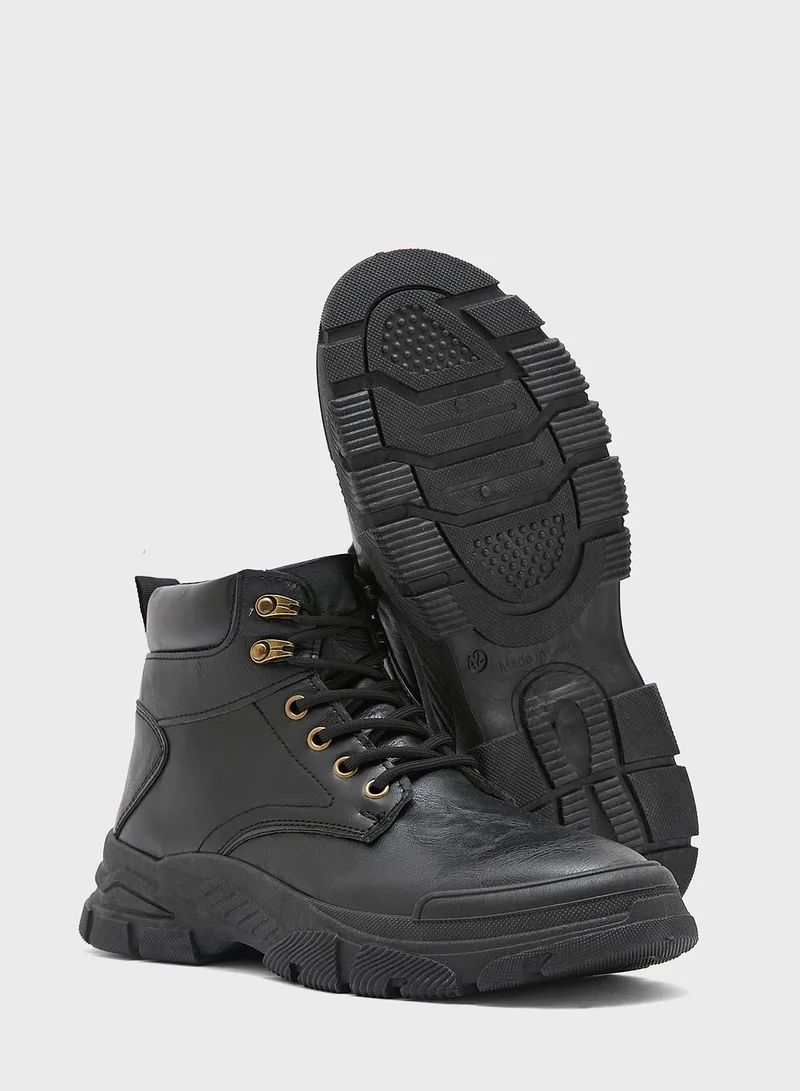 Seventy Five Casual Utility Boots