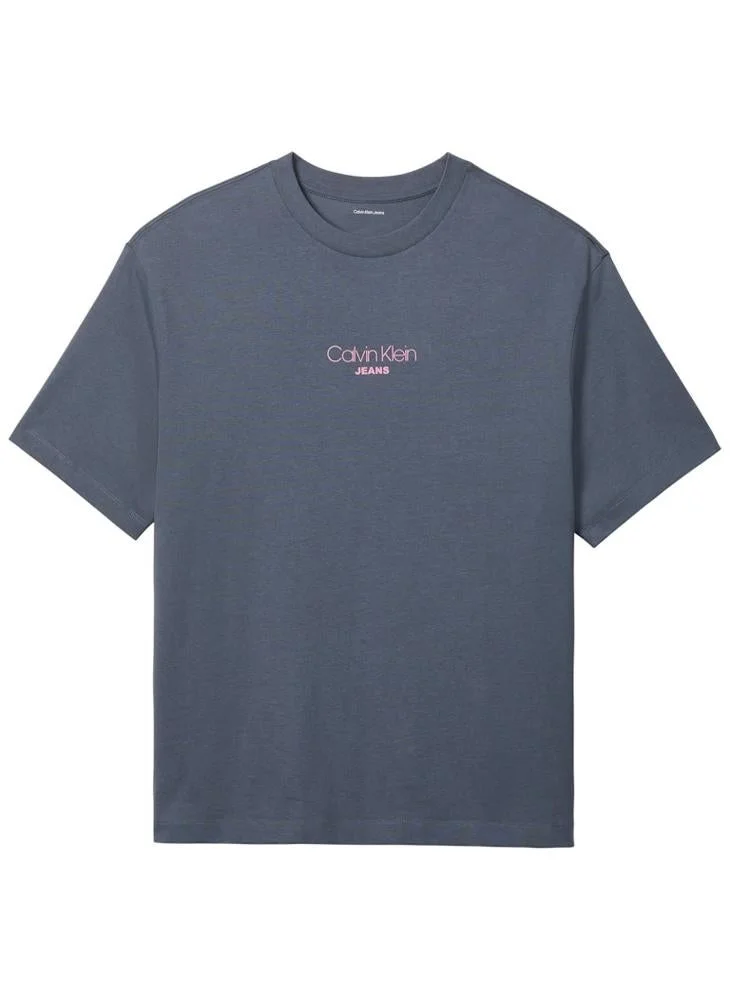Calvin Klein Jeans  Relaxed Fit Logo Graphic T-Shirt for Men | Best Price UAE