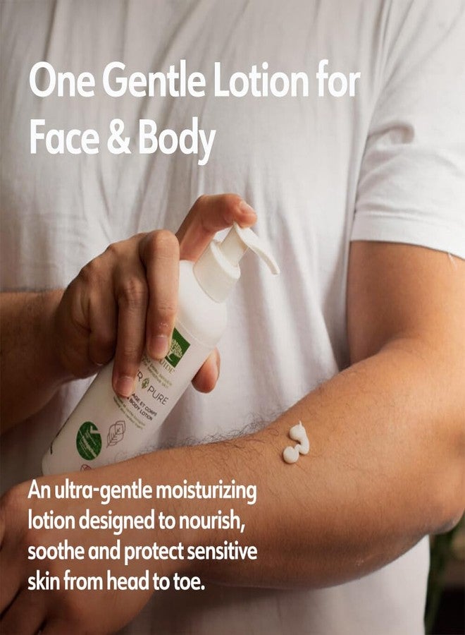 DRUIDE Pur&Pure Lotion Face Body Moisturizer for Sensitive Skin Care, Organic Moisturizer & Ultra-gentle Moisturizing Milk, 250 ml (8.4 oz Size Fragrance-Free Organic Lotion Made in Canada - Image 3