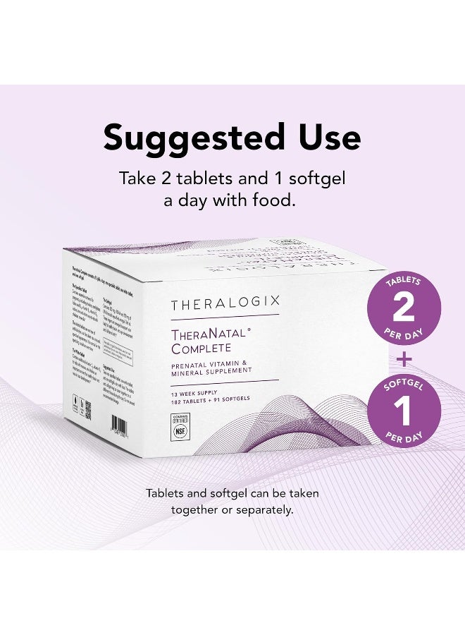 Theralogix TheraNatal Complete Prenatal Vitamin Supplement - Image 4