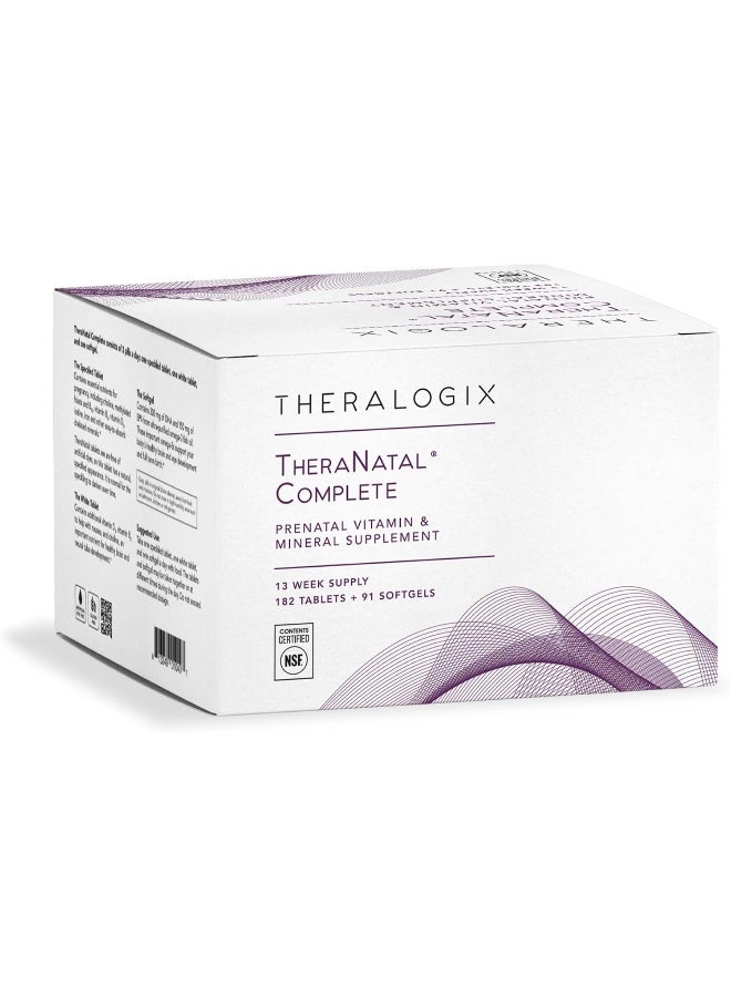 Theralogix TheraNatal Complete Prenatal Vitamin Supplement - Image 1