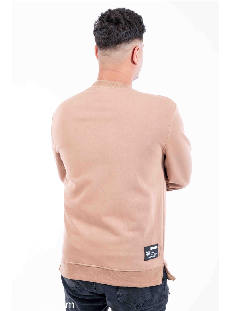 Everest Beige Oversized Sweater  - Image 2