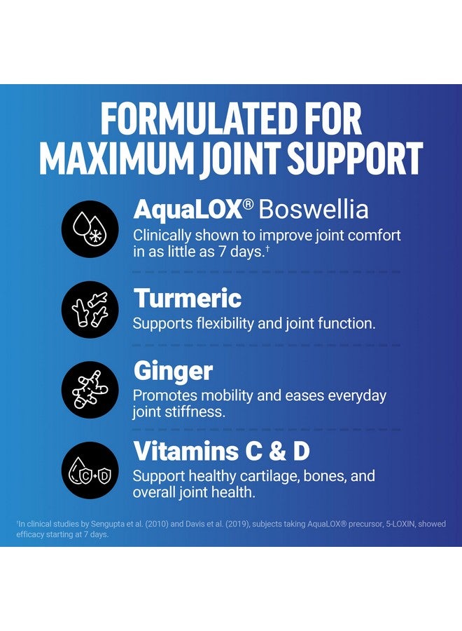 FORCE FACTOR Daily Relief Joint Support, Drug-Free Joint Formula with Boswellia, Turmeric, Ginger, Vitamin C and D for Mobility, Flexibility, and Cartilage Health, Tropical Berry, 30 Soft Chews - Image 4
