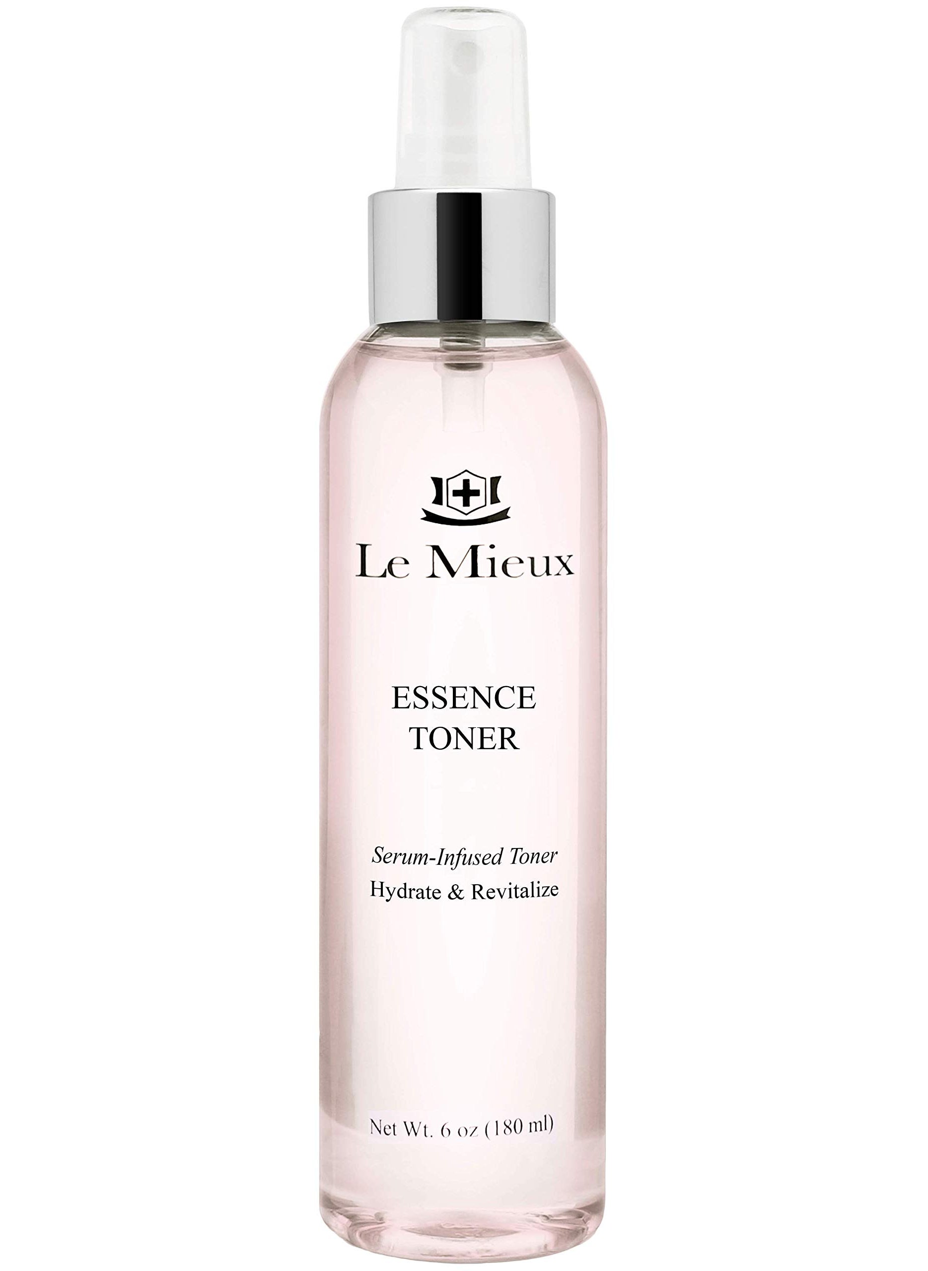 Le Mieux - Le Mieux Essence Toner - Serum-Infused Moisturizing Facial Toner Spray with Peptides, Enzymes & Marine Algae, Hyaluronic Face Spray for Sensitive Skin (6 oz / 180 ml) - Image 1