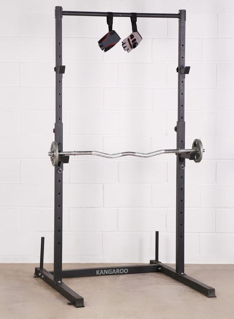 KANGAROO Squat Rack, Bar, 2 plates KANAGROO - Image 1