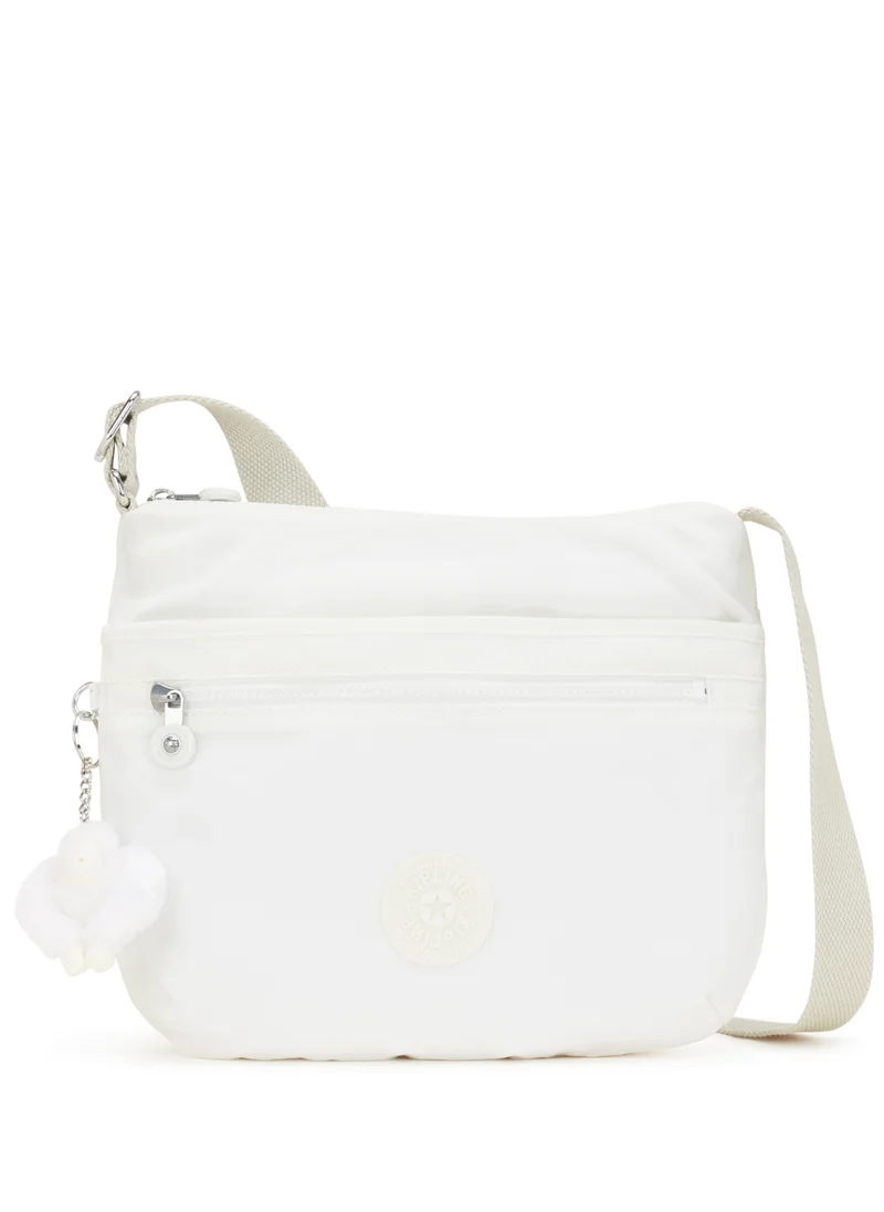 كيبلينغ Arto Medium crossbody Pure Alabaster-199116KH