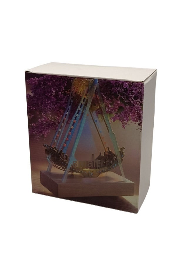 Creative Pirate Ship Perpetual Motion Device - Infuse Your Desk with Adventure Spirit  - Image 5