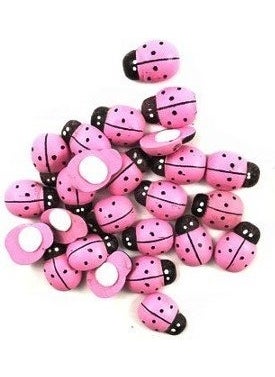 CICI Pink Ladybug Adhesive 100 Pieces  - Image 4