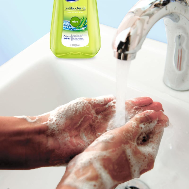 Dial Antibacterial Liquid Hand Soap Aloe 11 fl oz Pack of 12